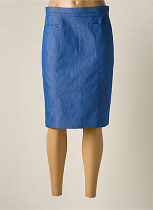 Fustă midi albastru CHRISTIAN MARRY femeie