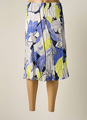 Fustă midi albastru FRANK WALDER femeie