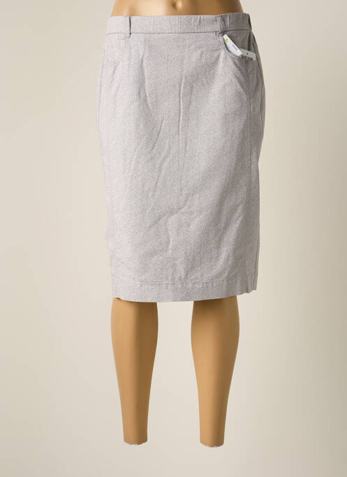 Fustă midi gri FRANK WALDER femeie