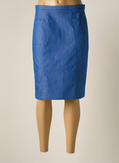 Fustă midi albastru CHRISTIAN MARRY femeie