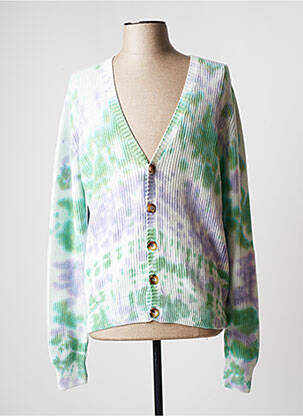 Vestă cu mâneci lungi verde BLOTTER ATELIER bărbat