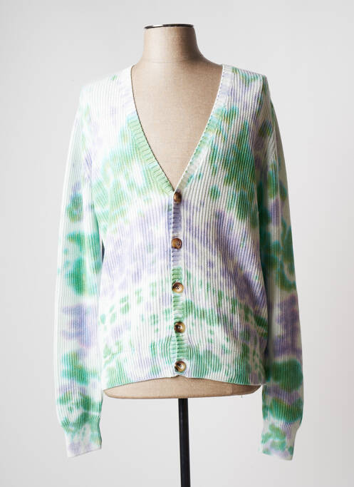 Vestă cu mâneci lungi verde BLOTTER ATELIER bărbat