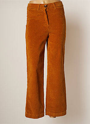 Pantalon evazat maro MAISON HOTEL femeie