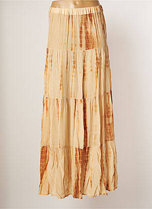 Fustă midi bej LEONIE femeie