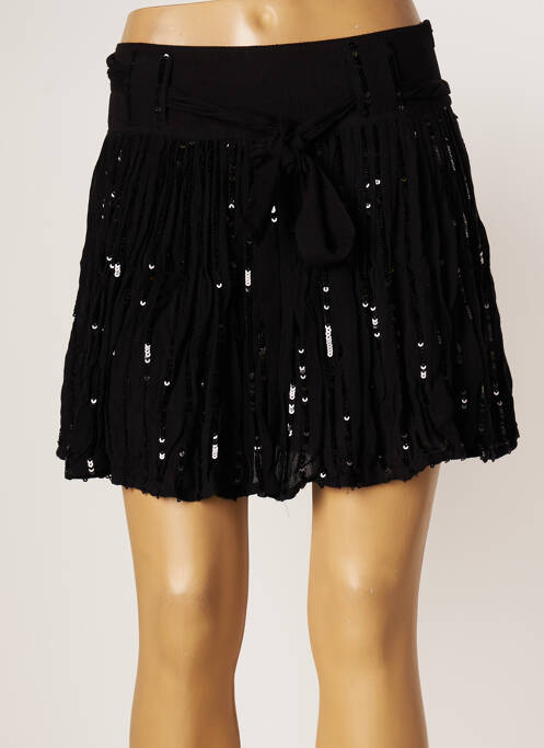 Fustă scurtă negru SUNDRESS femeie