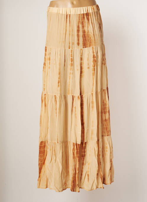 Fustă midi bej LEONIE femeie