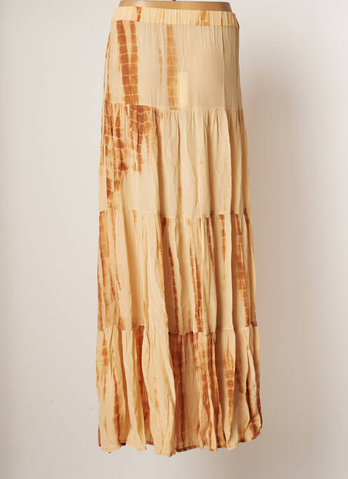 Fustă midi bej LEONIE femeie