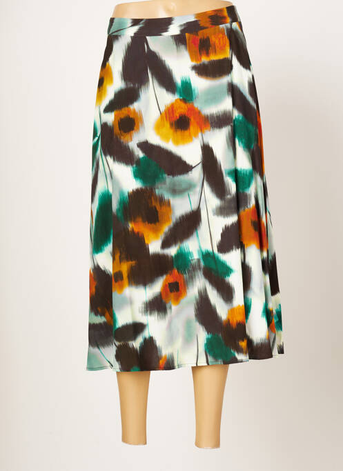 Fustă midi verde STELLA FOREST femeie