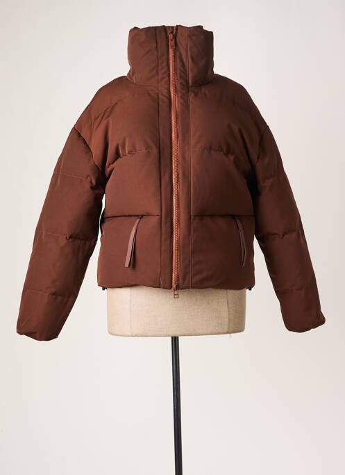 Geacă matlasată maro EMBASSY OF BRICKS AND LOGS femeie