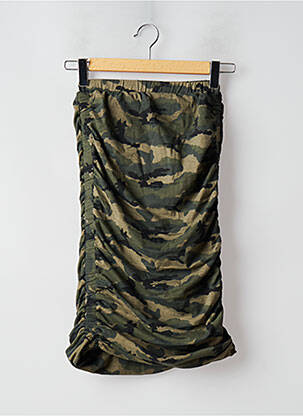 Fustă midi verde IKKS femeie