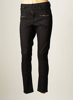 Blugi cu croială slim negru IKKS femeie