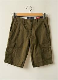 Bermudă verde BRUCE & BUTLER  homme