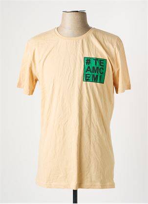 Tricou galben CEMI bărbat