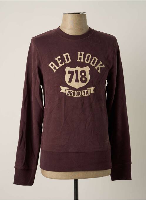 Hanorac maro JACK & JONES bărbat