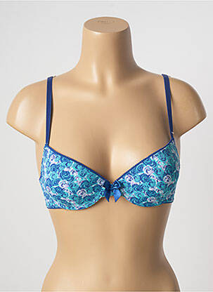 Sutien top sutien modelat top sutien modelat albastru INFLUX femeie