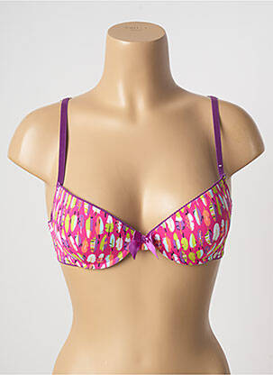 Sutien top sutien push-up top sutien push-up roz INFLUX femeie