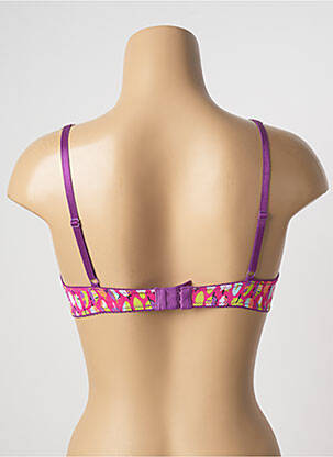 Sutien top sutien push-up top sutien push-up roz INFLUX femeie