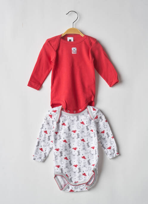 Body de lenjerie roșu TISSAÏA băiat