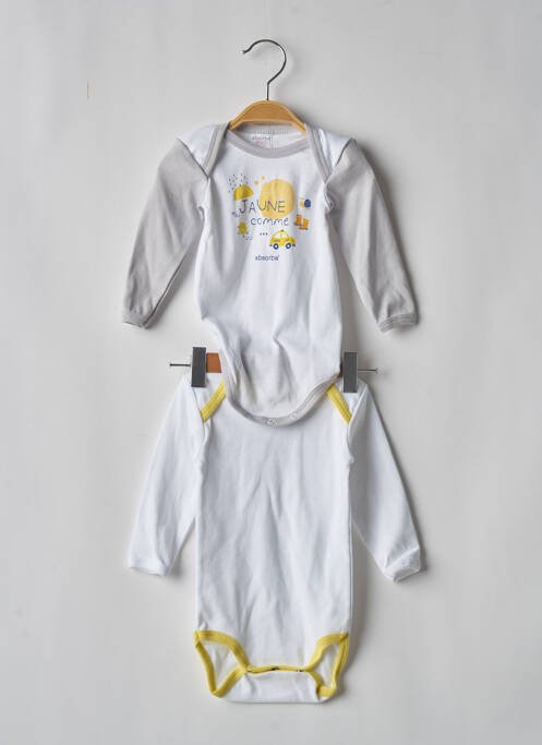 Body de lenjerie galben ABSORBA băiat