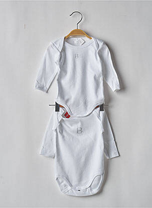 Body de lenjerie alb TISSAÏA copil