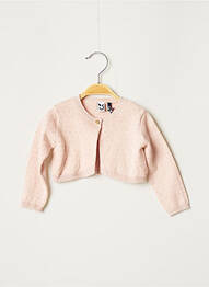 Bolero guler rotund roz 3 POMMES fille