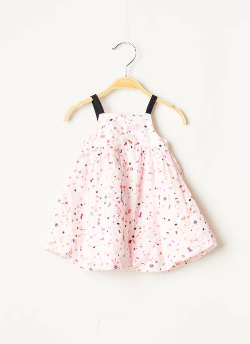 Salopetă-pantalon roz CAIM fată