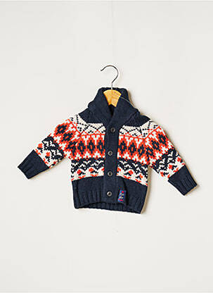 Vestă cu mâneci lungi albastru 3 POMMES băiat