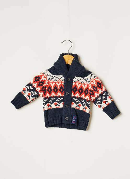 Vestă cu mâneci lungi albastru 3 POMMES băiat