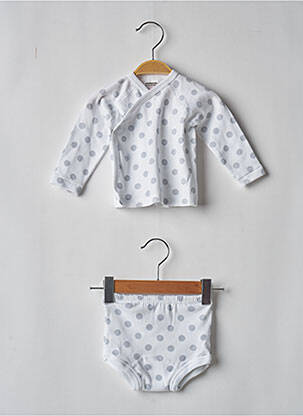 Set pantaloni tip de tricou alb ABSORBA fată