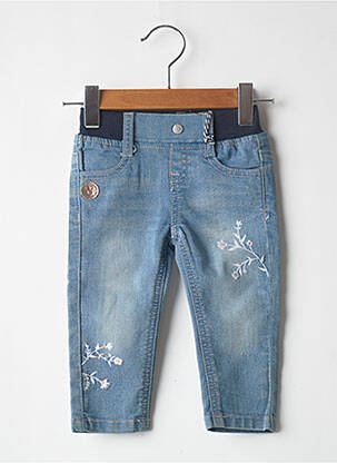 Jegging buzunare talie elastică albastru 3 POMMES fată