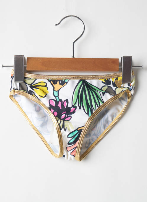 Chiloți de baie alb CATIMINI fată