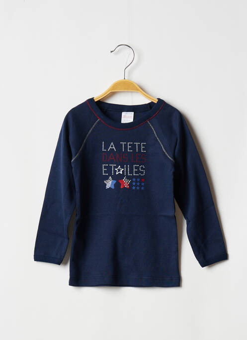 Tricou albastru ABSORBA fată