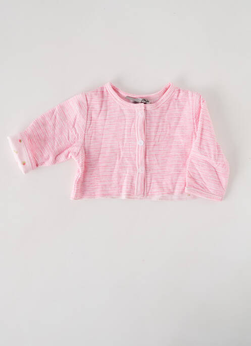 Vestă cu mâneci lungi roz ABSORBA fată