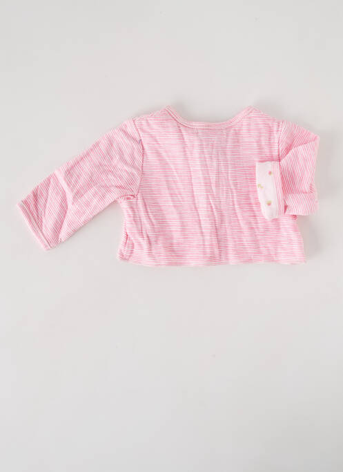 Vestă cu mâneci lungi roz ABSORBA fată