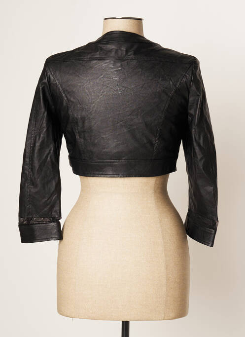 Geci din piele ecologică negru EDAS femeie