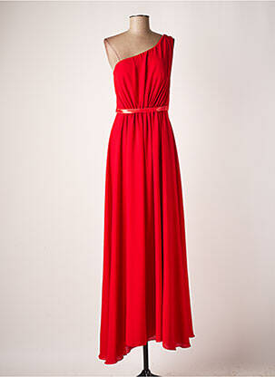 Rochie lungă roșu CARLA RUIZ femeie