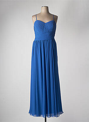 Rochie lungă albastru FASHION NEW YORK femeie