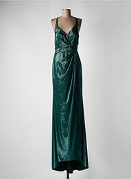 Rochie lungă fără mâneci fără mâneci verde FASHION NEW YORK femme