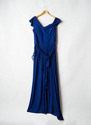 Rochie lungă albastru FASHION NEW YORK femeie