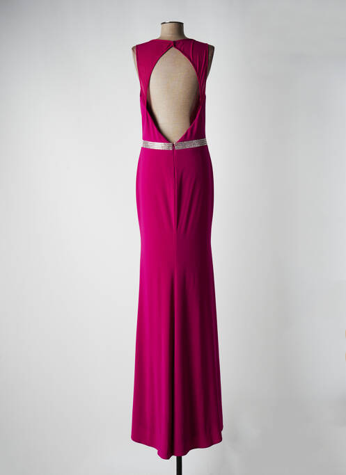 Rochie lungă violet FASHION NEW YORK femeie