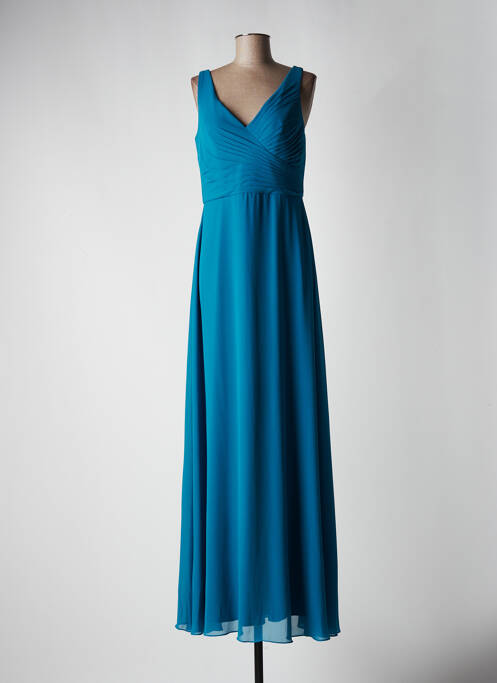 Rochie lungă albastru FASHION NEW YORK femeie