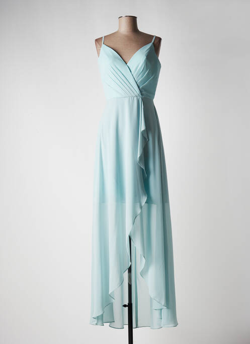 Rochie lungă albastru FASHION NEW YORK femeie