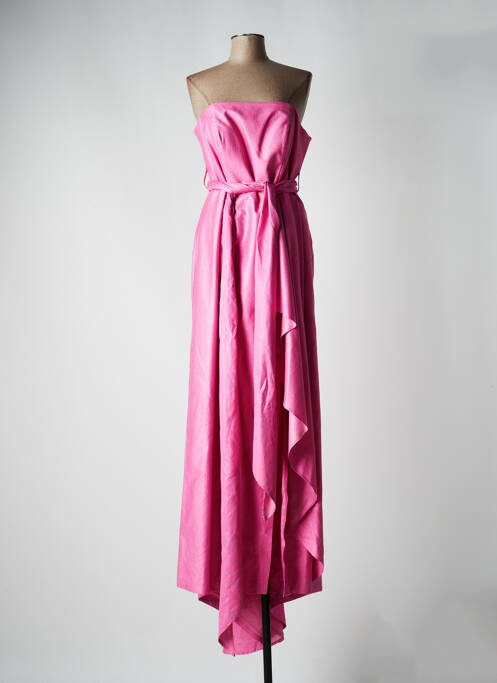 Rochie lungă roz SONIA PENA femeie