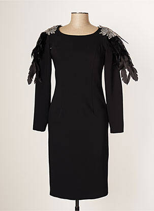 Rochie midi negru CARLA RUIZ femeie