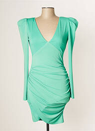 Rochie midi mâneci lungi mâneci lungi verde CARLA RUIZ femme