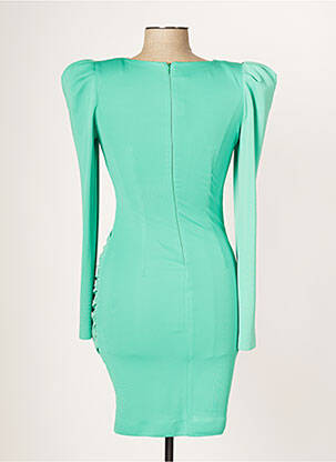 Rochie midi mâneci lungi mâneci lungi verde CARLA RUIZ femeie