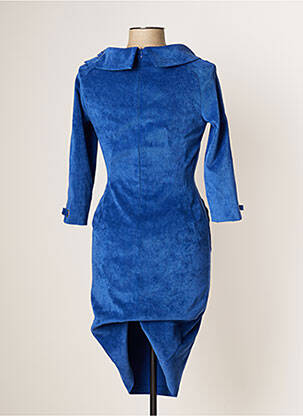 Rochie midi mâneci lungi mâneci lungi albastru ARGGIDO femeie