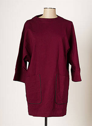 Rochie midi mâneci lungi mâneci lungi violet EDAS femeie