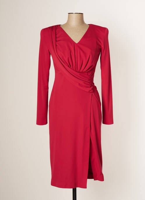 Rochie midi roșu CARLA RUIZ femeie