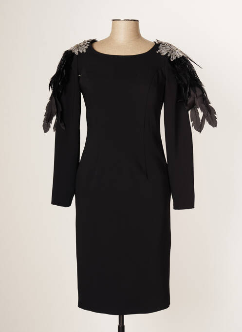 Rochie midi negru CARLA RUIZ femeie